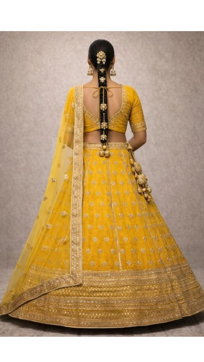 Sunlit Yellow Lehenga