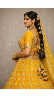 Sunlit Yellow Lehenga