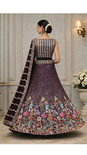 Maroon Bridal Lehenga