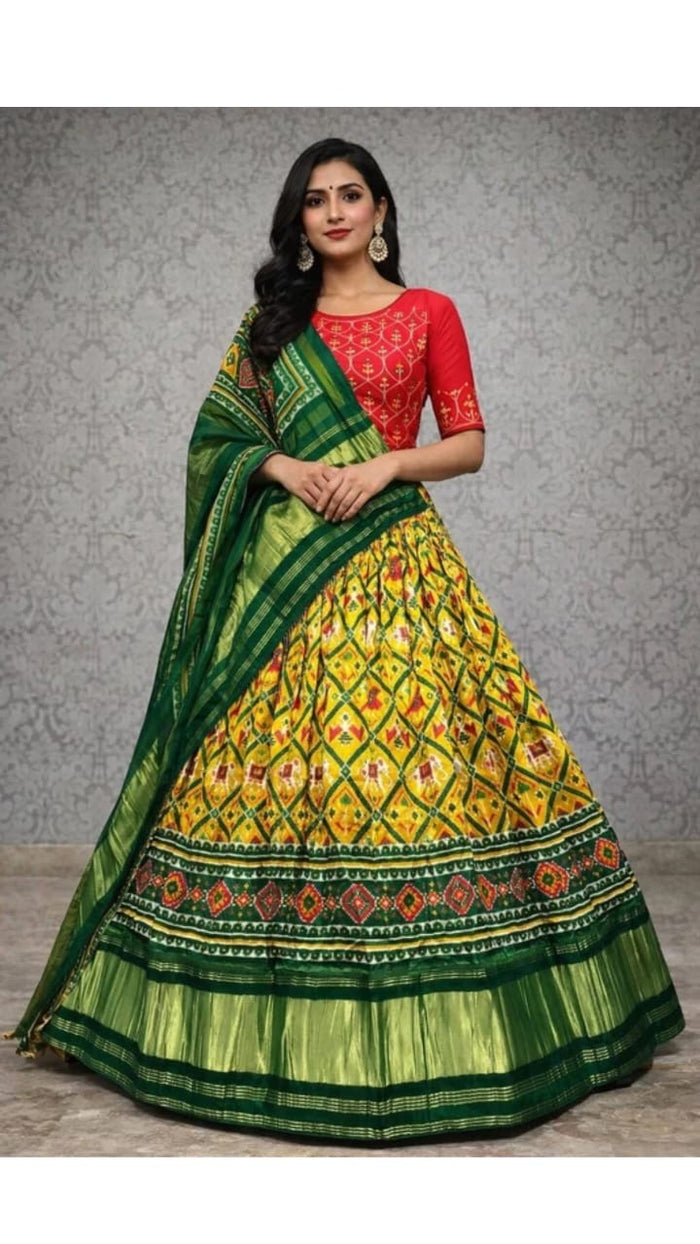 Golden Yellow Lehenga