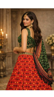 Ruby Wedding Lehenga