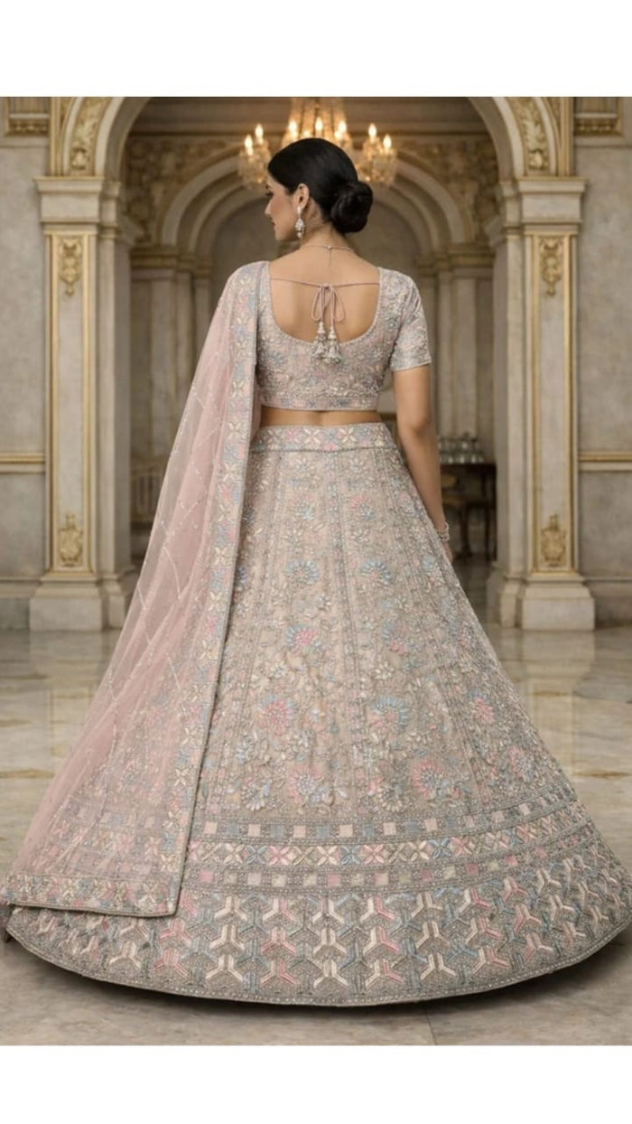 Pastel Mosaic Lehenga