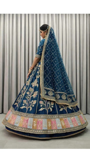 Midnight Blue Lehenga