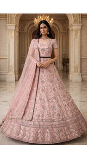 Blush Embroidered Lehenga