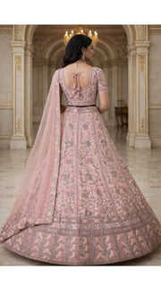 Blush Embroidered Lehenga