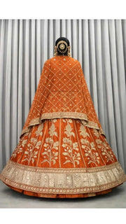 Saffron Festive Lehenga