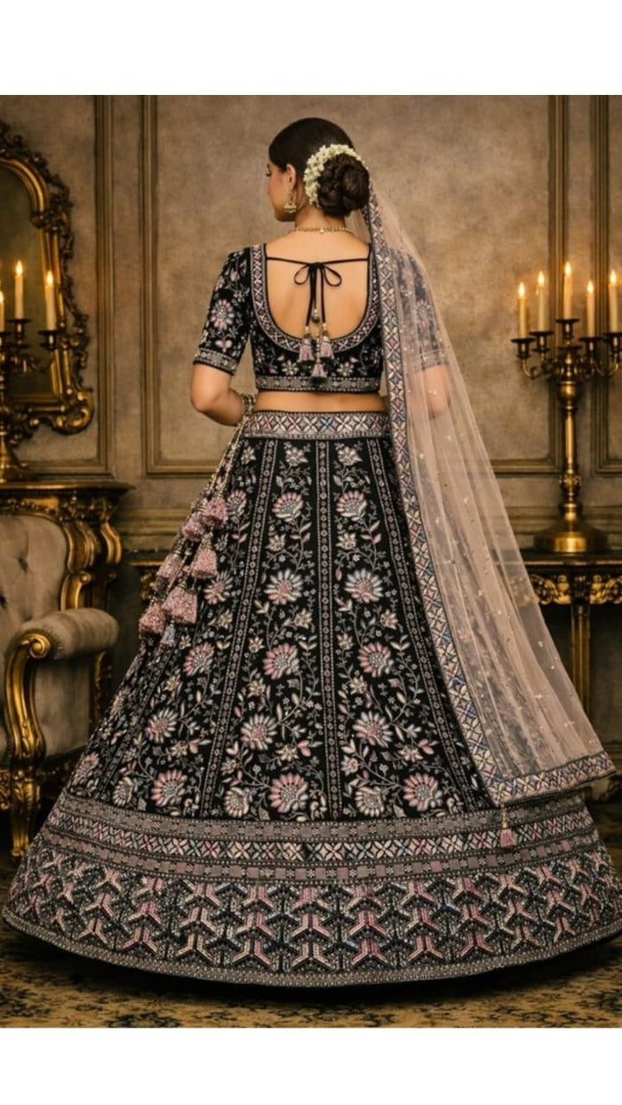 Heritage Multicolor Lehenga