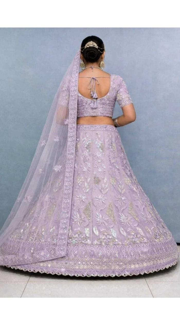 Amethyst Bridal Lehenga
