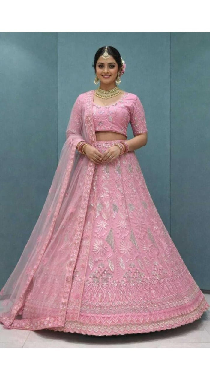 Lotus Pink Lehenga