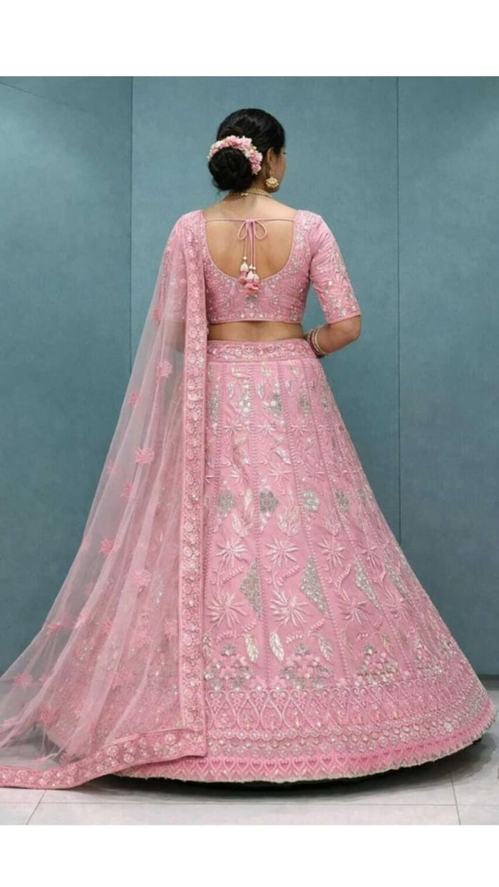 Lotus Pink Lehenga