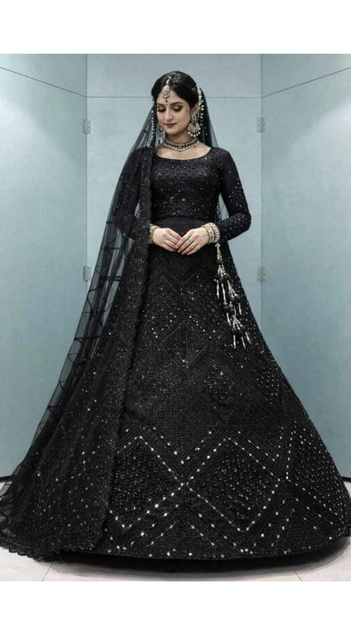 Black Mirror Lehenga
