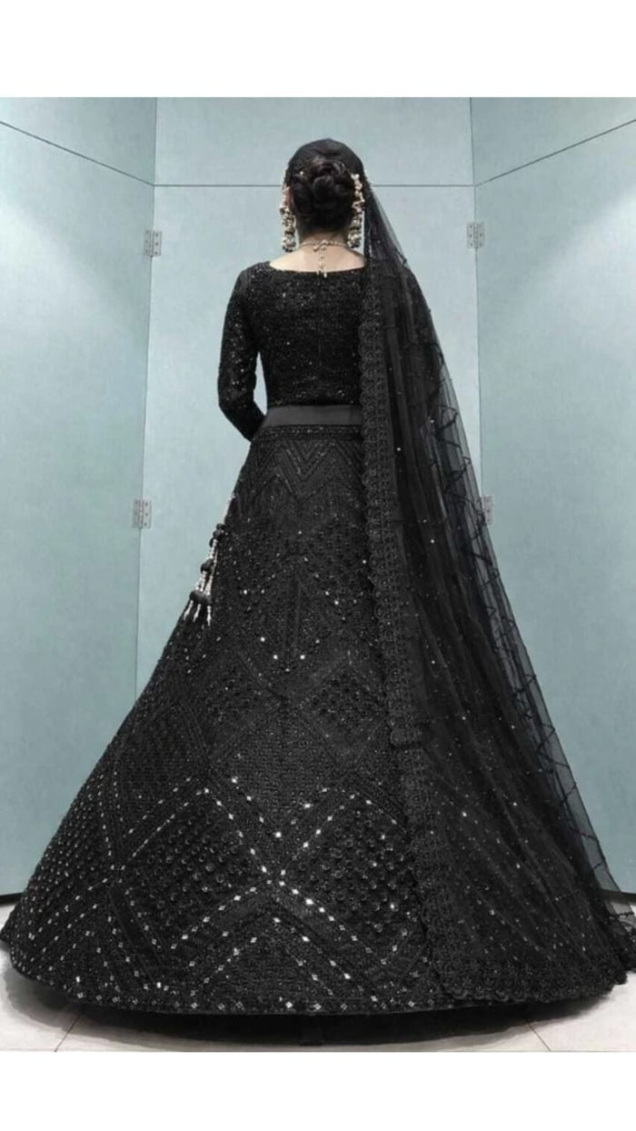 Black Mirror Lehenga
