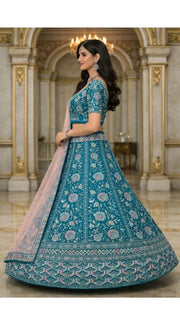 Sage Green Lehenga