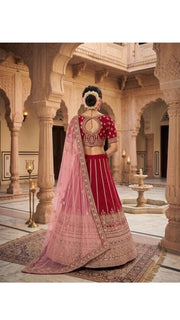 Dusty Rose Lehenga