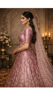 Rose Gold Lehenga