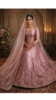 Rose Gold Lehenga